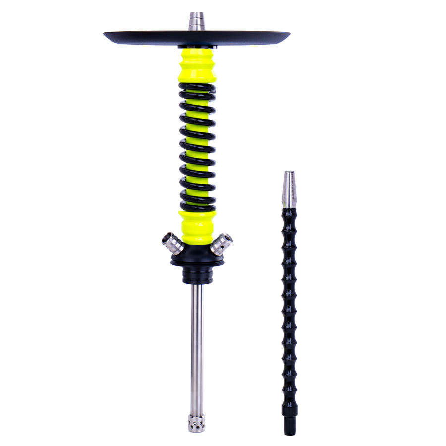 Кальян Mamay Customs Coilovers Mini Жёлтый Ф Чёрный   Гр. Космос