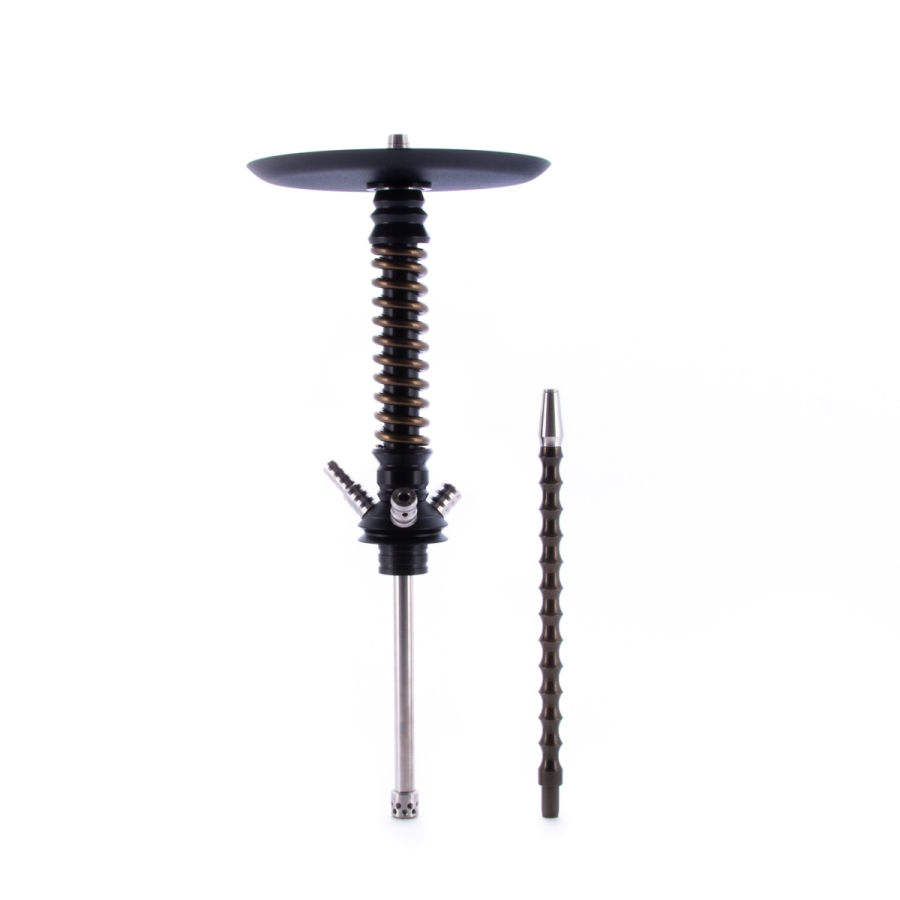 Кальян Mamay Customs Coilovers Mini Чёрно Бронзовый