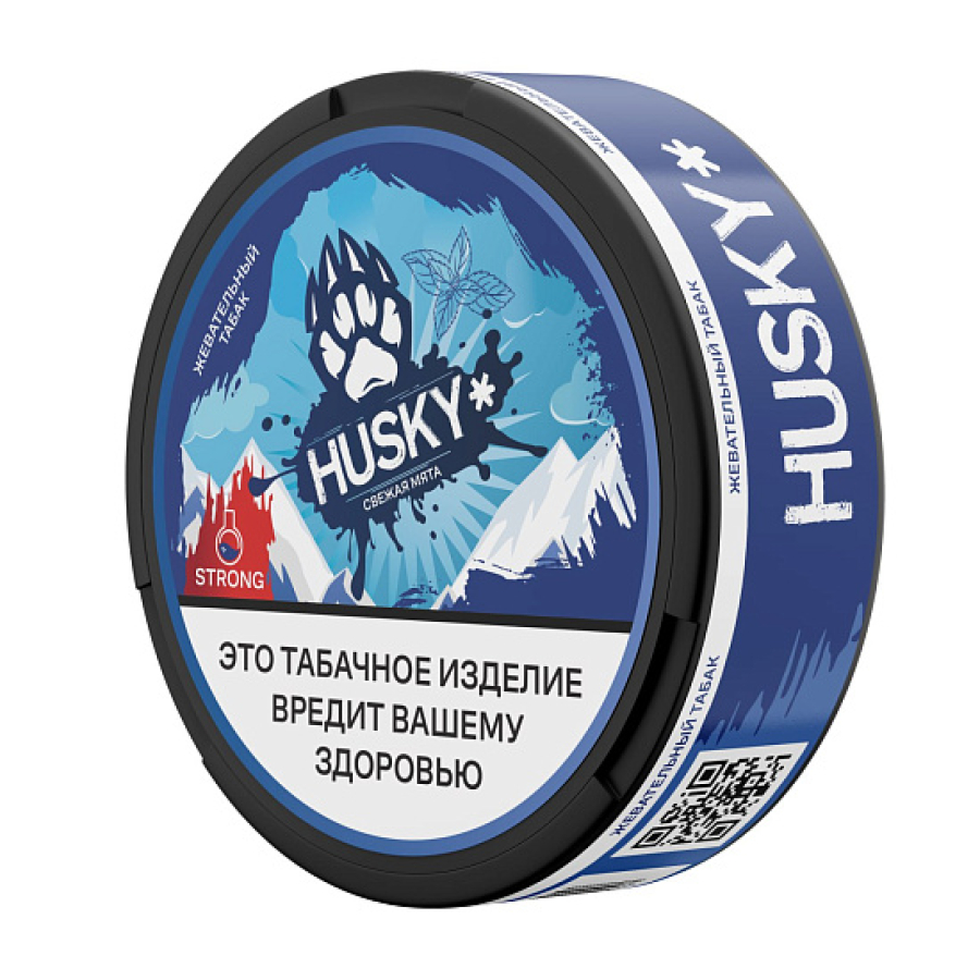 Жевательный табак Husky Strong Mint 13 грамм