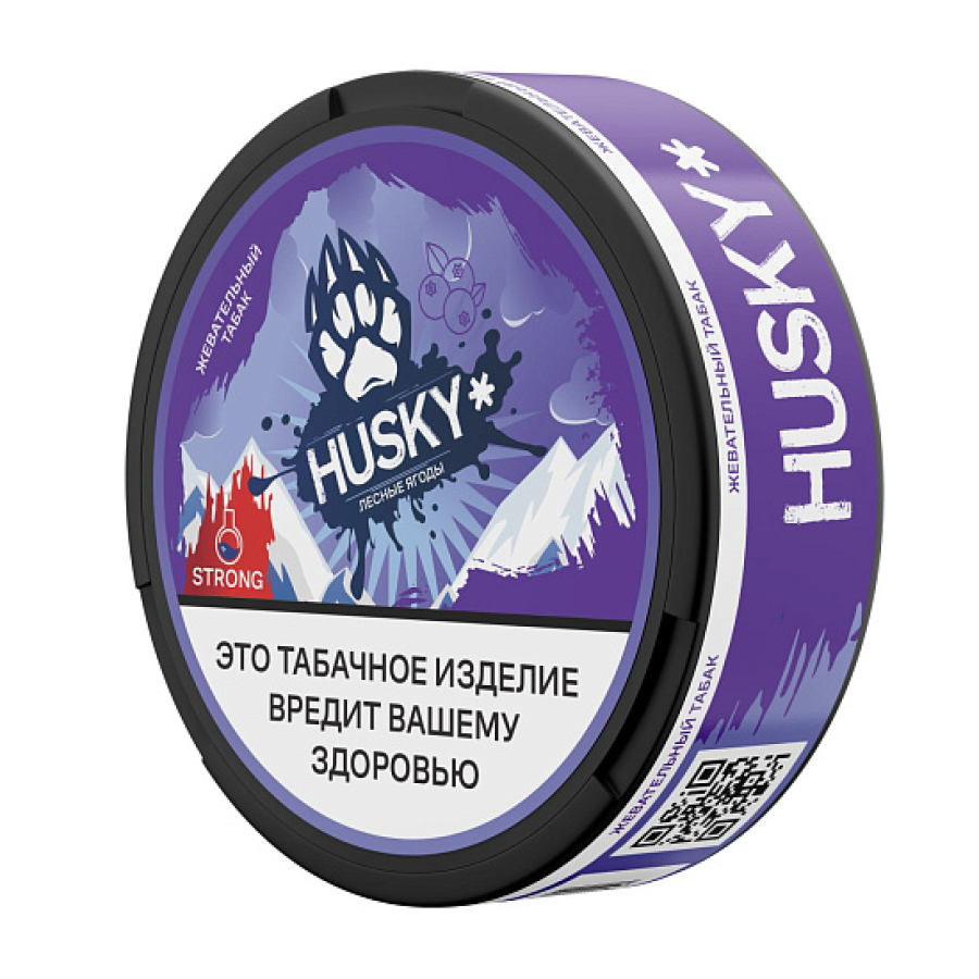Жевательный табак Husky Strong Wild Berry 13 грамм