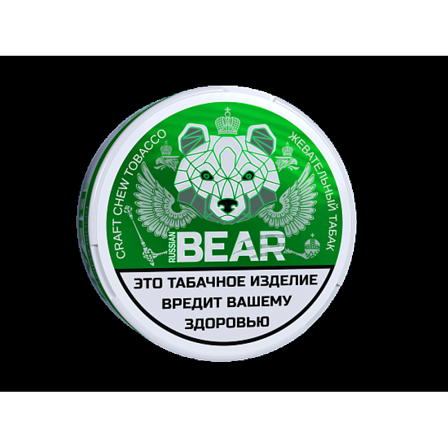 Жевательный табак Russian Bear Doublemint 9 грамм