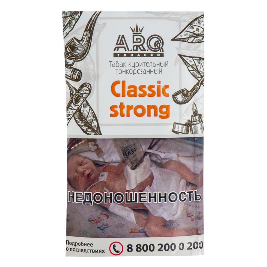 Курительный табак Arq Tobacco Classic Strong 30 грамм