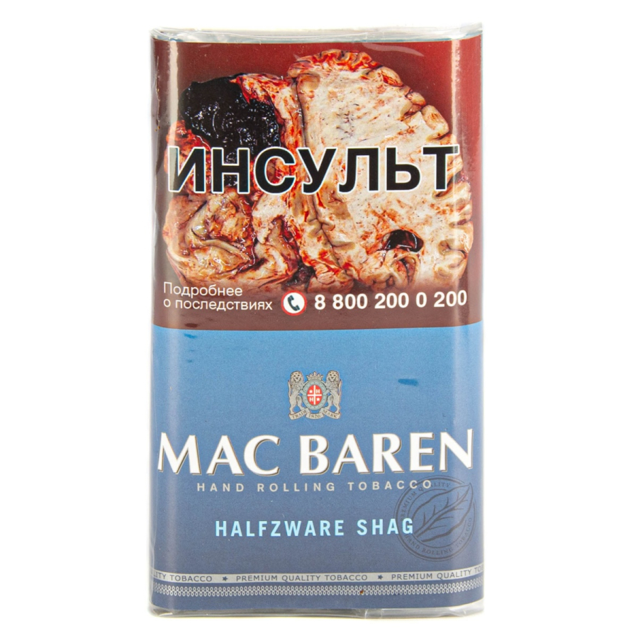 Курительный табак Mac Baren Halfzware Shag 40 грамм