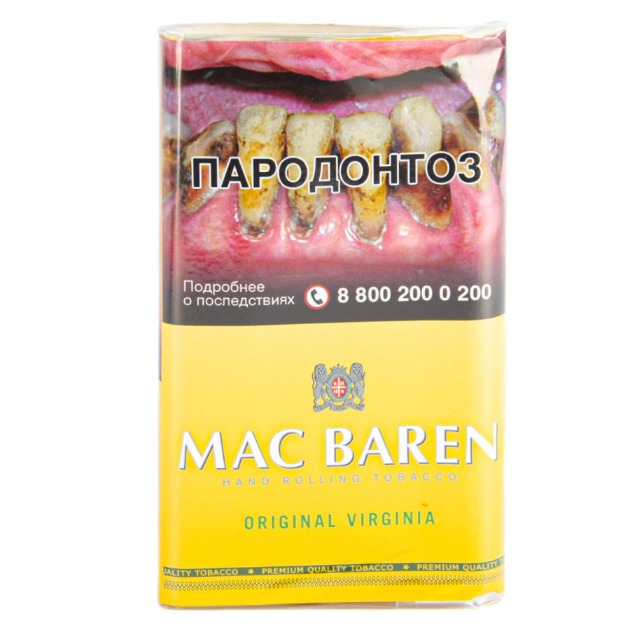 Курительный табак Mac Baren Original Virginia 40 грамм