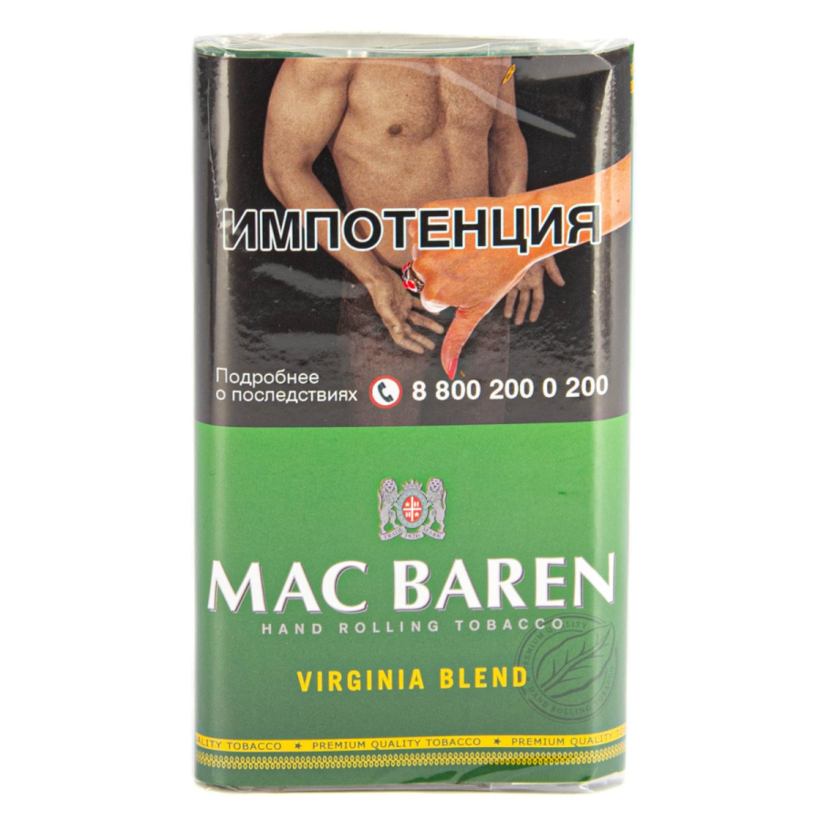 Курительный табак Mac Baren Virginia Blend 40 грамм