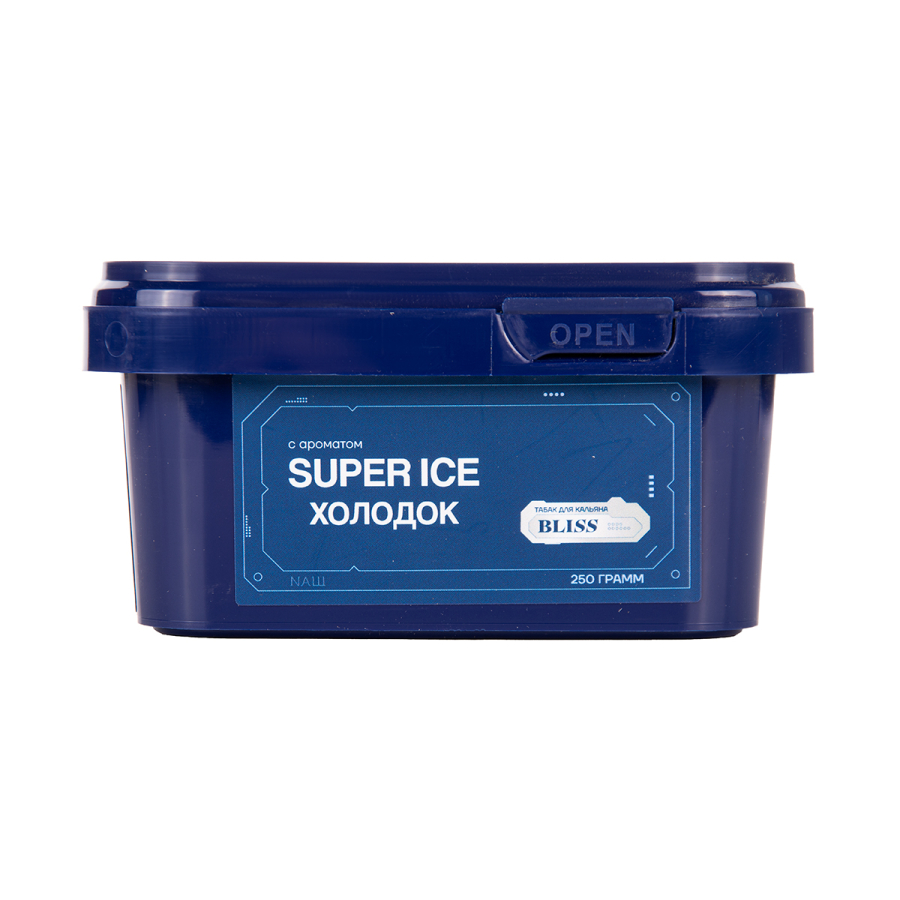 Табак BLISS Super Ice Холодок 250 грамм