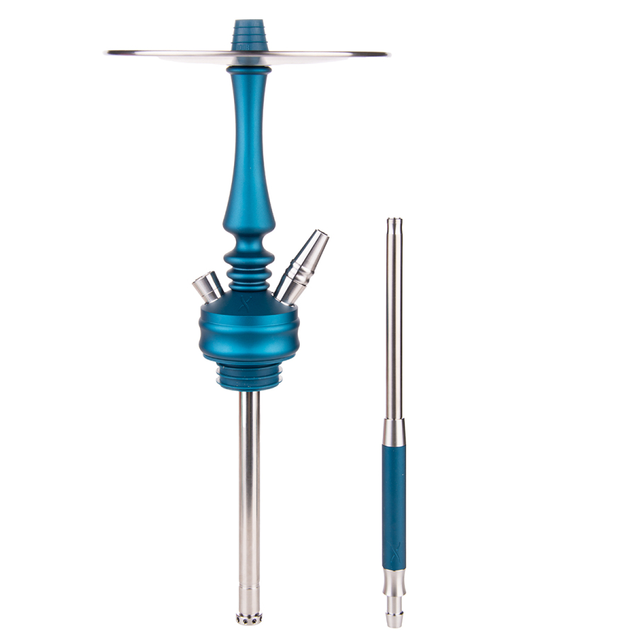 Кальян Hoob Mars Mini Marine Blue X Stainless Steel