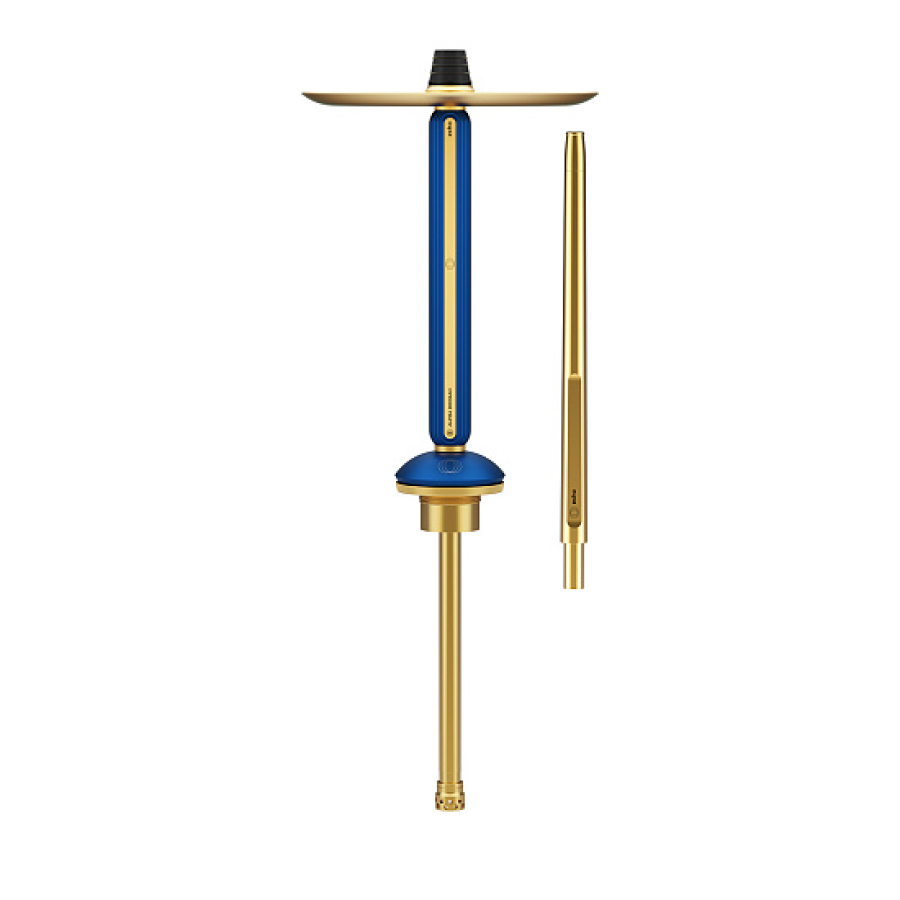 Кальян Alpha Hookah Echo Gold Sapphire Blue